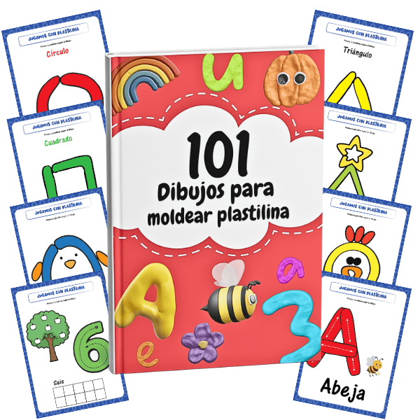101 Dibujos para moldear plastilina