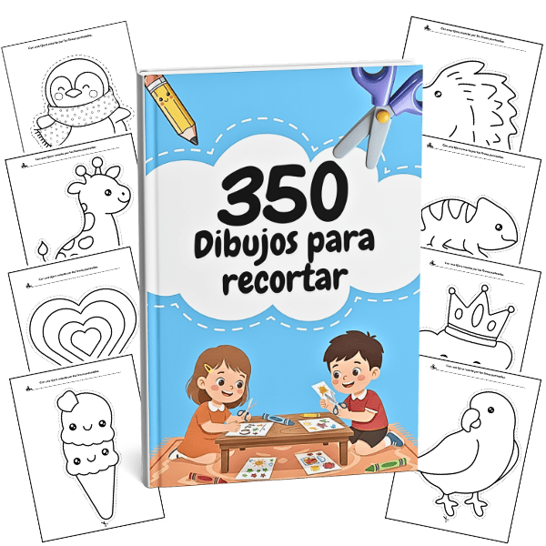 350 Dibujos para recortar