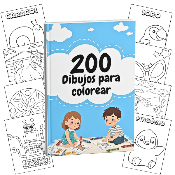 200 Dibujos para colorear